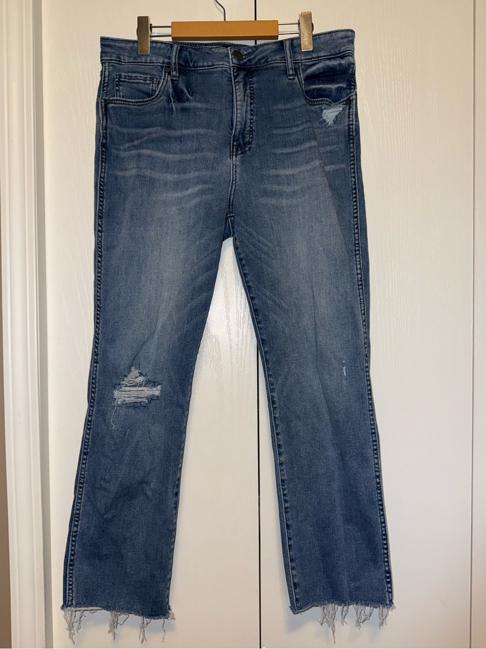 KUT from the Kloth Reese Ankle Straight Leg Jeans